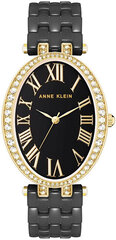 Anne Klein Аналоговые часы Party Animal Oval AK/3900BKGB цена и информация | Женские часы | kaup24.ee