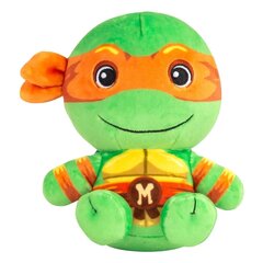 Pehme mänguasi Teenage Mutant Ninja Kilpkonnad Mocchi-Mocchi Michelangelo Juunior, 15 cm hind ja info | Pehmed mänguasjad | kaup24.ee