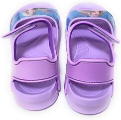 Sandaalid tüdrukutele Frozen 404975 01, lilla hind ja info | Laste sandaalid | kaup24.ee
