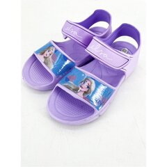 Sandaalid tüdrukutele Frozen 404975 01, lilla hind ja info | Laste sandaalid | kaup24.ee