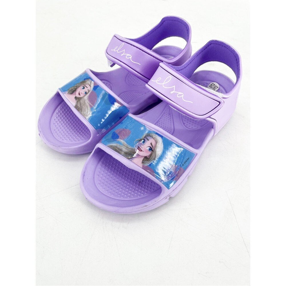 Sandaalid tüdrukutele Frozen 404975 01, lilla цена и информация | Laste sandaalid | kaup24.ee