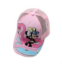 Детская кепка Minnie 341315 02 341315*02-054, светло-розовая цена и информация | Шапки, перчатки, шарфы для девочек | kaup24.ee