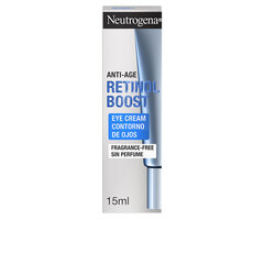 Область вокруг глаз Neutrogena Retinol Boost 15 ml цена и информация | Сыворотки, кремы для век | kaup24.ee