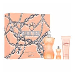 Kosmeetikakomplekt Jean Paul Gaultier Classique EDT naistele: kehakreem 75 ml + tualettvesi 100 ml + mini tualettvesi 6 ml цена и информация | Женские духи | kaup24.ee