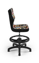 Детский стул Petit AB3, черный/цветной цена и информация | Офисные кресла | kaup24.ee