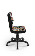 Laste tool Petit AA3, must/värviline цена и информация | Офисные кресла | kaup24.ee