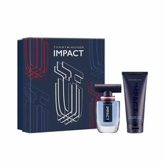 Kosmeetikakomplekt Tommy Hilfiger Impact EDT meestele: tualettvesi 100 ml + tualettvesi 4 ml + geel ja šampoon 100 ml цена и информация | Tommy Hilfiger Духи, косметика | kaup24.ee