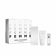 Kosmeetikakomplekt Angel Schlesser Femme EDT naistele: tualettvesi 100 ml + kehakreem 100 ml + tualettvesi 15 ml hind ja info | Naiste parfüümid | kaup24.ee