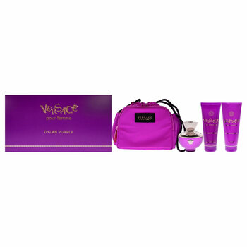 Kosmeetikakomplekt Versace Dylan Purple EDP naistele: kosmeetika + lõhnavesi 100 ml + dušigeel 100 ml + kehakreem 100 ml hind ja info | Naiste parfüümid | kaup24.ee