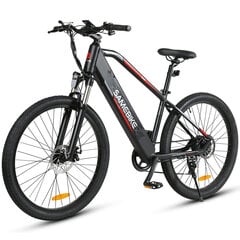 Электровелосипед Samebike MY275, 27,5", черный, 500 Вт, 10,4 Ач цена и информация | Электровелосипеды | kaup24.ee