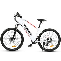 Электровелосипед Samebike MY275, 27,5", белый, 500Вт, 10,4Ач цена и информация | Электровелосипеды | kaup24.ee