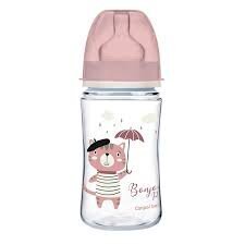 Бутылочка для кормления с широким горлышком Canpol baby Anti-colic Easy Start BONJOUR PARIS 35 / 232_pin, 240 мл цена и информация | Бутылочки и аксессуары | kaup24.ee