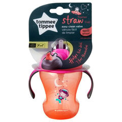 Tommee Tippee lekkekindel joogipudel kõrrega, 230 ml, 6 kuud+ цена и информация | Бутылочки и аксессуары | kaup24.ee