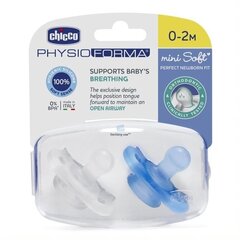 Соска Chicco Physioforma mini soft, 0 - 2 мес.+ цена и информация | Соски на бутылочку | kaup24.ee