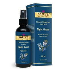 Deodorant Sattva Ayurveda Night Queen, 80 ml цена и информация | Дезодоранты | kaup24.ee