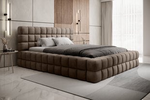 Кровать Dizzle, 180x200 см, коричневого цвета цена и информация | Кровати | kaup24.ee