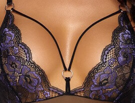 Seksikas body Cottelli Lingerie Body Lace, S, must цена и информация | Сексуальное женское белье | kaup24.ee