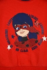 Dressipluus tüdrukutele Miraculous Ladybug, punane цена и информация | Свитеры, жилетки, пиджаки для девочек | kaup24.ee