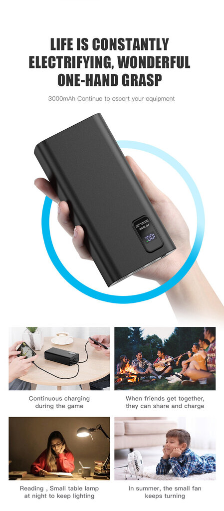 Platinet PD QC 30000mAh hind ja info | Akupangad | kaup24.ee