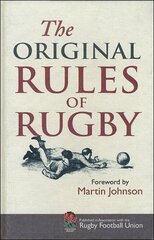 Original Rules of Rugby цена и информация | Книги о питании и здоровом образе жизни | kaup24.ee