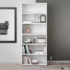 Полка Aatrium Prima, 89x40x221 см, белый цена и информация | Полки | kaup24.ee