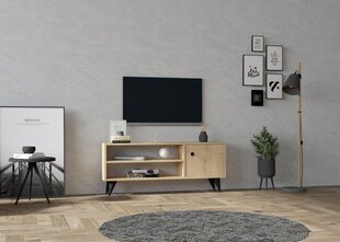 TV-laud, Asir, 120x50x29 cm, pruun цена и информация | Тумбы под телевизор | kaup24.ee