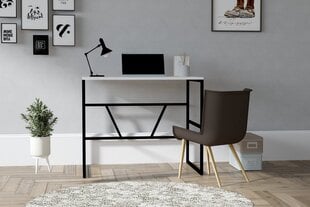 Учебный стол Asir, 90x60x74 см, белый цена и информация | Компьютерные, письменные столы | kaup24.ee