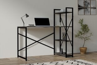 Учебный стол Asir, 120x75x60 см, серый цена и информация | Компьютерные, письменные столы | kaup24.ee