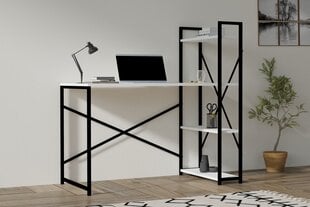 Kirjutuslaud, Asir, 120x75x60 cm, valge hind ja info | Arvutilauad, kirjutuslauad | kaup24.ee