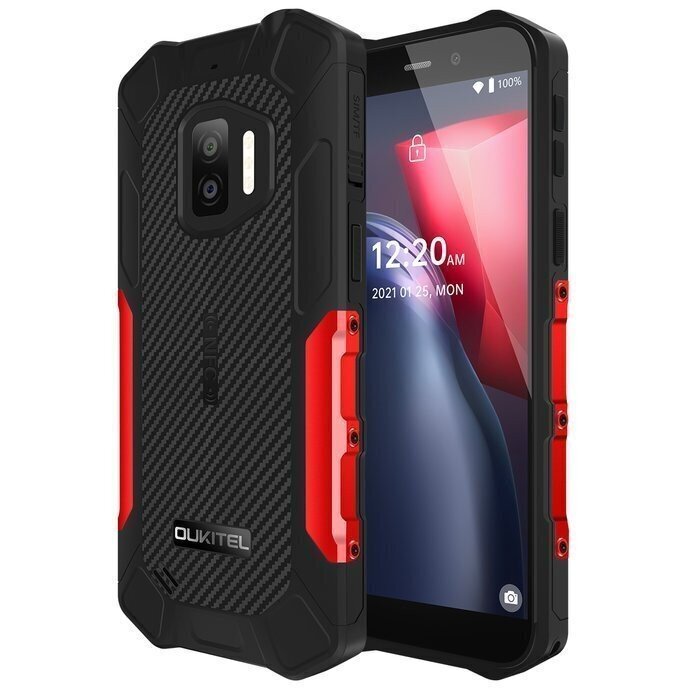 Oukitel WP12 Pro 4/64GB, Red hind ja info | Telefonid | kaup24.ee