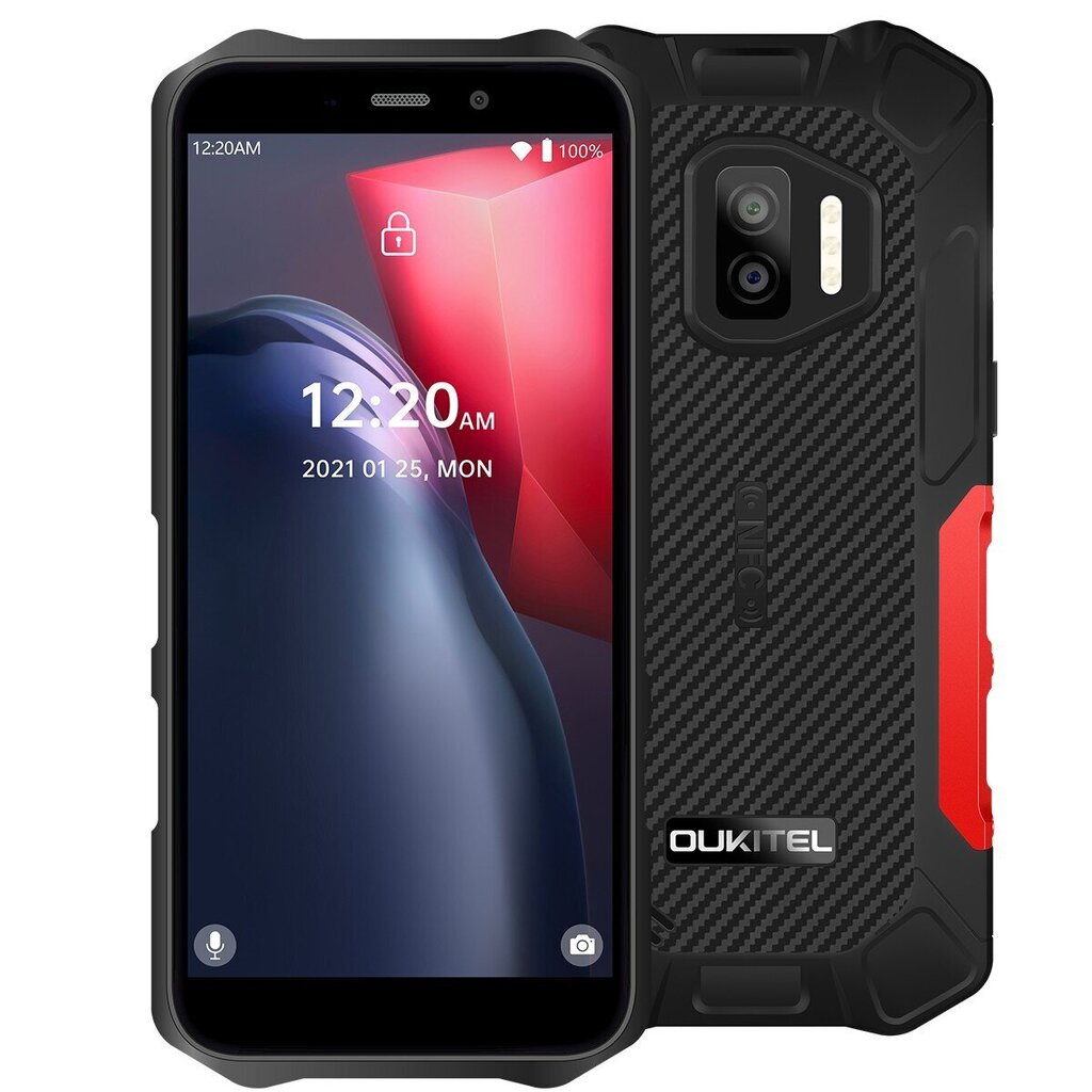 Oukitel WP12 Pro 4/64GB, Red hind ja info | Telefonid | kaup24.ee