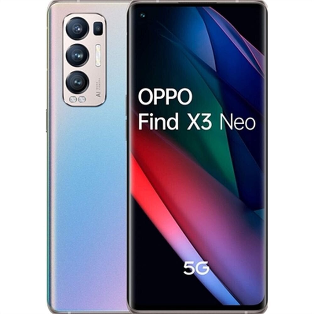 Oppo Find X3 Neo Galactic Silver цена и информация | Telefonid | kaup24.ee