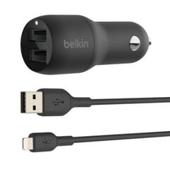 Автомобильное зарядное устройство Belkin BOOST↑CHARGE цена и информация | Зарядные устройства для телефонов | kaup24.ee