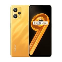 Realme 9, 128 GB, Dual SIM, Sunburst Gold цена и информация | Мобильные телефоны | kaup24.ee