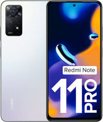 Xiaomi Note 11 Pro, 64 GB, Dual SIM White hind ja info | Telefonid | kaup24.ee