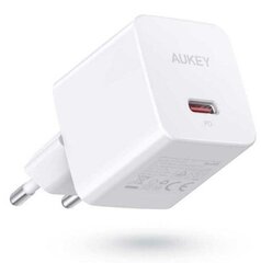 AUKEY PA-Y20S Minima Настенное зарядное устройство 1x USB-C Power Delivery 3.0 20 Вт цена и информация | Зарядные устройства для телефонов | kaup24.ee