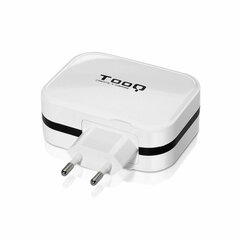 Сетевое зарядное устройство TooQ TQWC-1S04WT USB x 4 34W Белый цена и информация | Зарядные устройства для телефонов | kaup24.ee