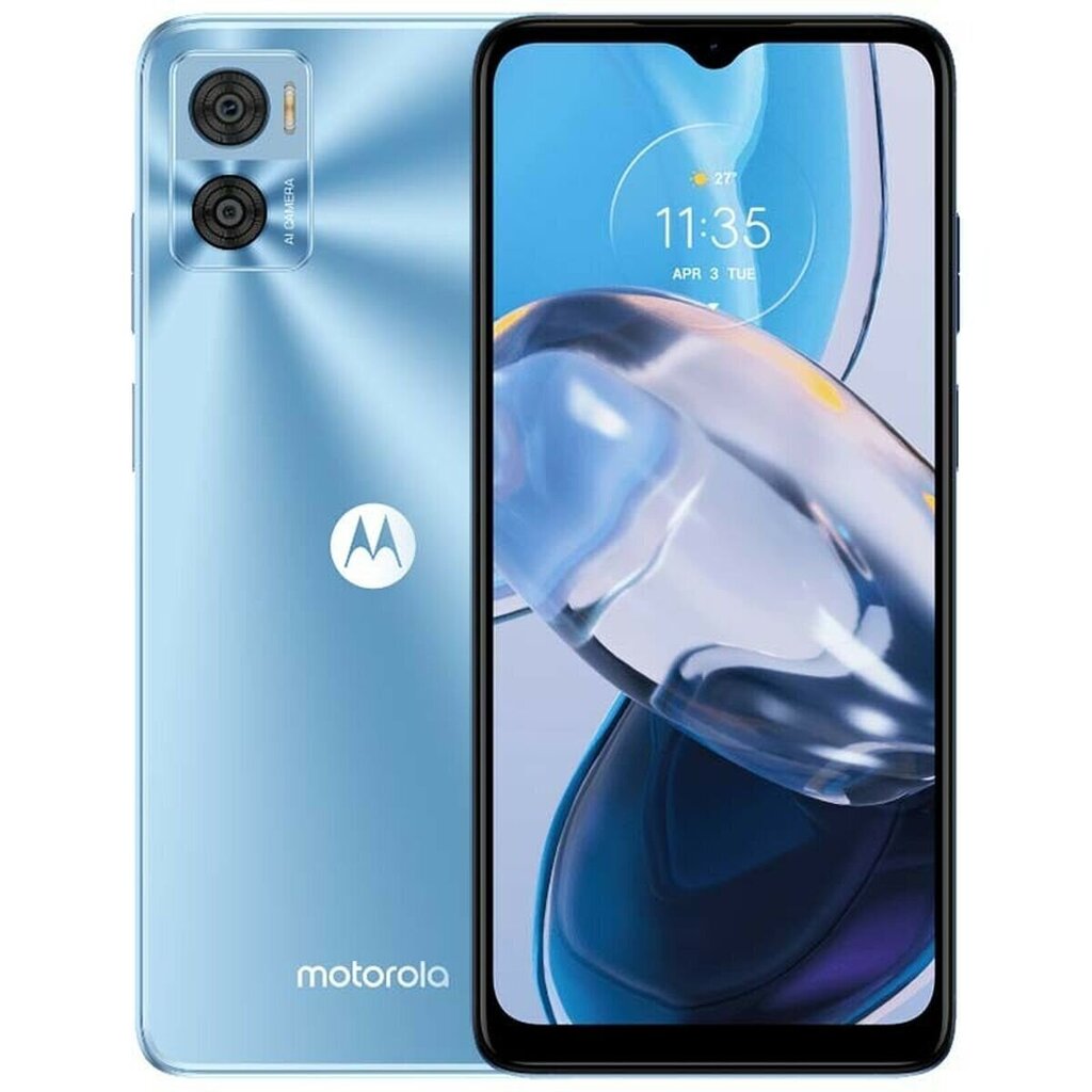 Motorola Moto E22 XT2239-6, 64 GB, Dual SIM Blue цена и информация | Telefonid | kaup24.ee