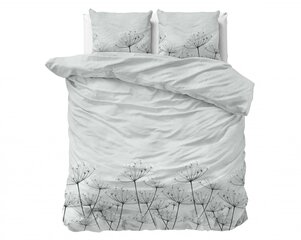 Flanellist voodipesukomplekt Jaelyn, 240x220 cm,helehall hind ja info | Voodipesu | kaup24.ee