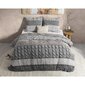 Flanellist voodipesukomplekt Elin, 240x220 cm, pruun hind ja info | Voodipesukomplektid | kaup24.ee