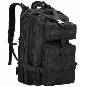 Рюкзак военно-туристический 35 л, черный цена и информация | Туристические, походные рюкзаки | kaup24.ee