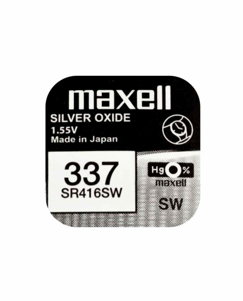 Patareid Maxell 337 / SR416, 10 tk цена и информация | Patareid | kaup24.ee