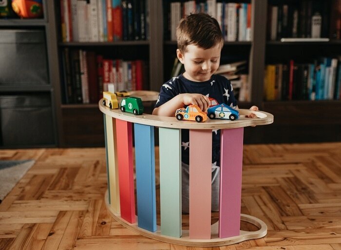 Montessori kiik Artnica värviline цена и информация | Imikute mänguasjad | kaup24.ee