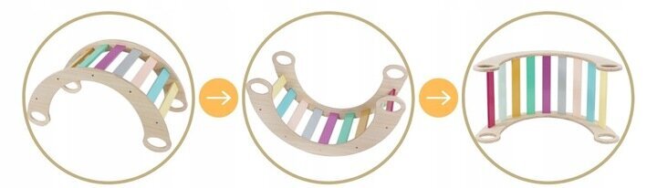 Montessori kiik Artnica värviline цена и информация | Imikute mänguasjad | kaup24.ee