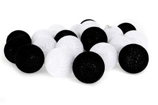 LED valguskett Cotton Balls, 20 LED hind ja info | Jõulutuled | kaup24.ee