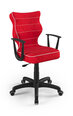 Эргономичное детское кресло Petit BA6, красный/белый