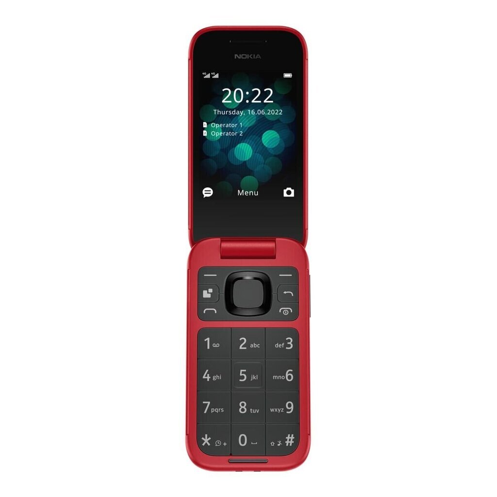 Nokia 2660, 48MB Red hind ja info | Telefonid | kaup24.ee