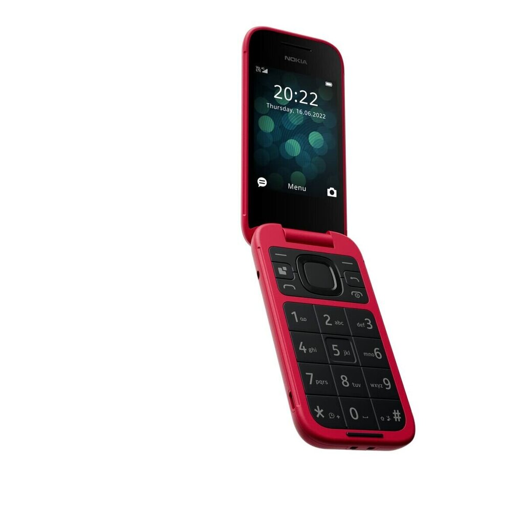 Nokia 2660, 48MB Red hind ja info | Telefonid | kaup24.ee