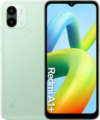 Xiaomi Redmi A1 Plus, 32 GB, Dual SIM Green цена и информация | Мобильные телефоны | kaup24.ee