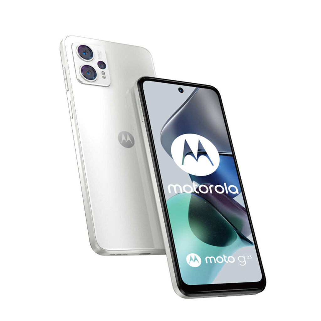 Motorola 23 128GB silver white 6,5" цена и информация | Telefonid | kaup24.ee